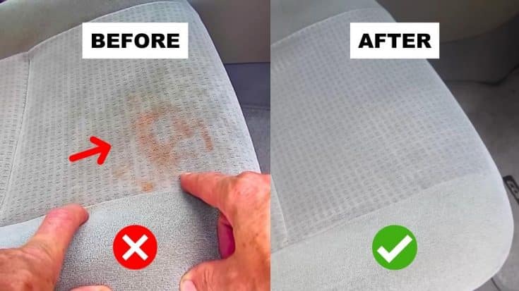 Easiest Way to Clean Cloth Car Seats in Just 15 Minutes - DIY Joy
