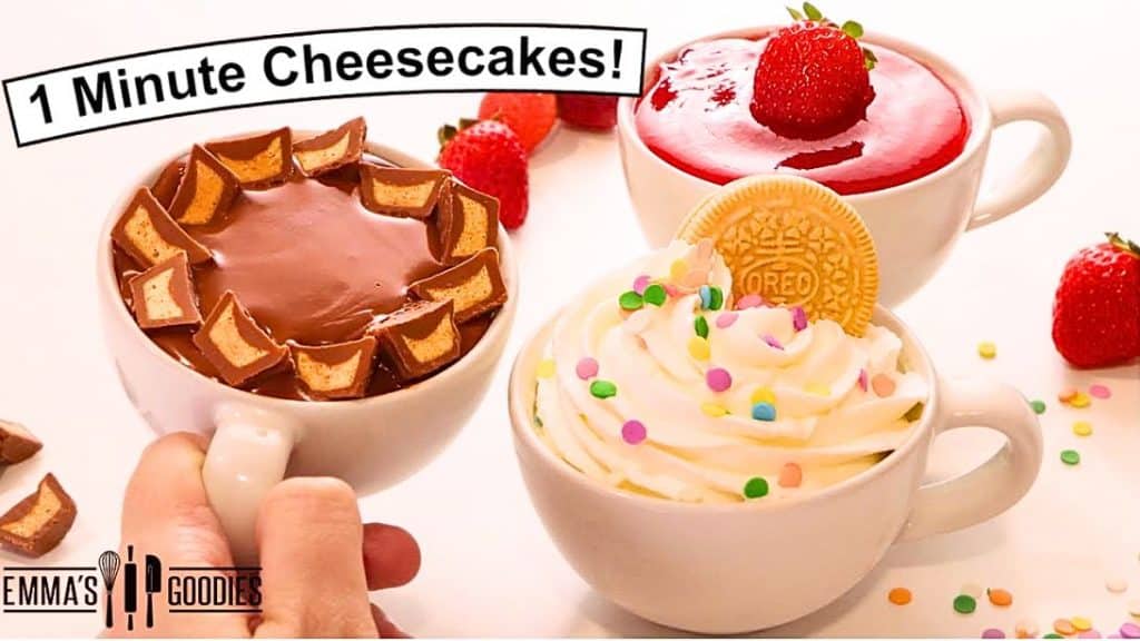 Easy 1-Minute Cheesecake Cup Recipe