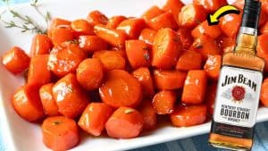 Easy Bourbon Glazed Carrots Skillet Recipe