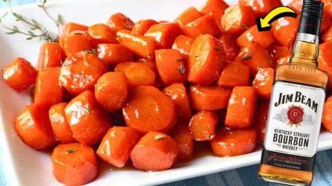 Easy Bourbon Glazed Carrots Skillet Recipe | DIY Joy Projects and Crafts Ideas