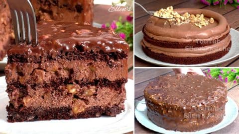 Easy Melt-in-Your-Mouth Ferrero Rocher Cake Recipe | DIY Joy Projects and Crafts Ideas