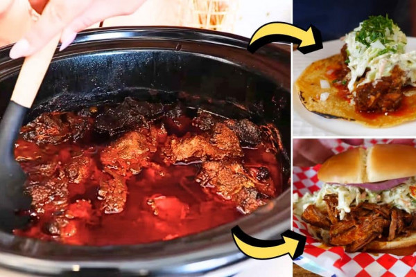 Easy Fall-Off-The-Bone Slow Cooker BBQ Pork Recipe