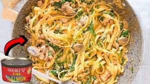 Easy & Healthy 20-Minute Canned Salmon Pasta Recipe