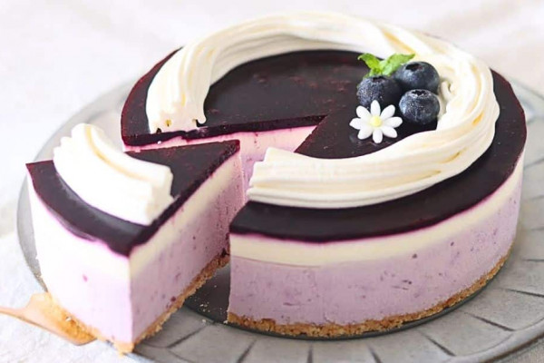 Easy No-Bake Blueberry Cheesecake Recipe
