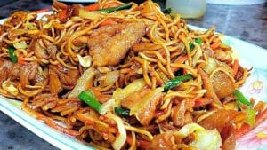 Easy Take-Out Style Stir-Fried Chicken & Noodles Recipe