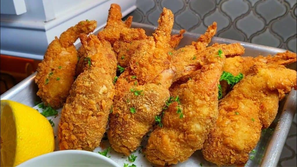 Easy-to-Make Crispy Fried Stuffed Shrimp