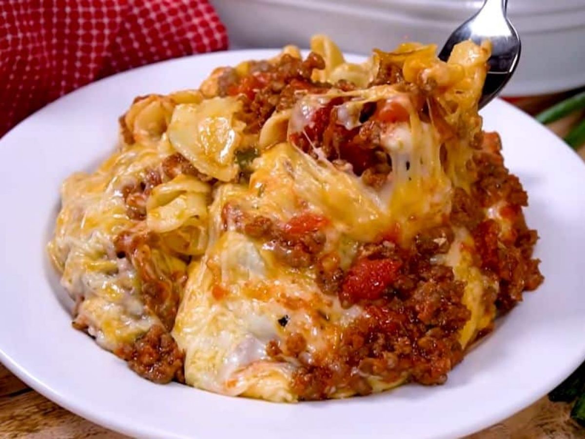 Homestyle Ground Beef Casserole Is The Most Searched Fall Casserole