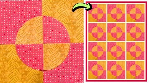 How to Make “It Takes Two” Quilt Block | DIY Joy Projects and Crafts Ideas