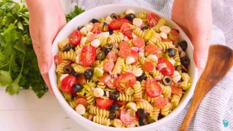 How to Make Italian Pasta Salad | DIY Joy Projects and Crafts Ideas
