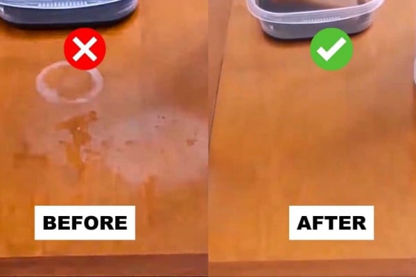 How to Remove White Water Rings and Heat Stains from Wood Furniture