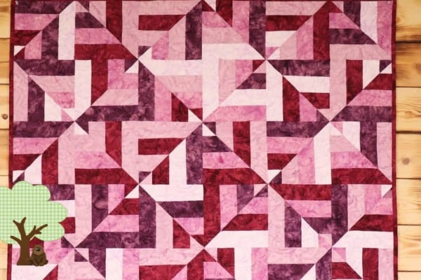 How to Sew a Strip Mirage Quilt