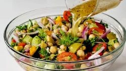 Mediterranean Chickpea Salad Recipe - DIY Joy