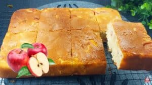 Melt-In-Your-Mouth Apple Cake