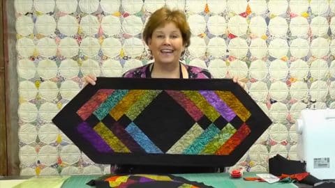 Scrap Buster Table Runner With Jenny Doan | DIY Joy Projects and Crafts Ideas