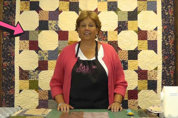 Snowball 4 Patch Quilt With Jenny Doan