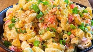 Super Easy, Creamy, & Savory Macaroni Salad Recipe