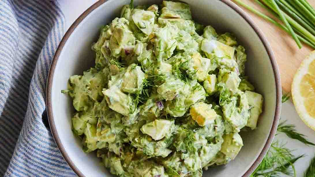 Avocado Egg Salad Recipe | DIY Joy Projects and Crafts Ideas