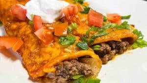 Beef and Cheese Enchiladas Recipe