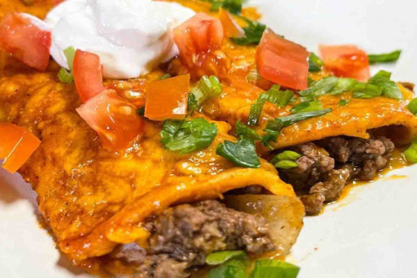Beef and Cheese Enchiladas Recipe