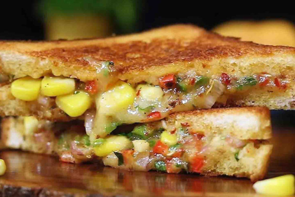 Cheese Chili Toast Sandwich Recipe