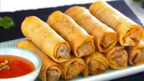 Chicken Spring Rolls Recipe | DIY Joy Projects and Crafts Ideas