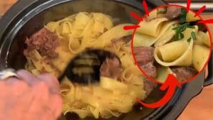 Crockpot Beef and Noodles Recipe