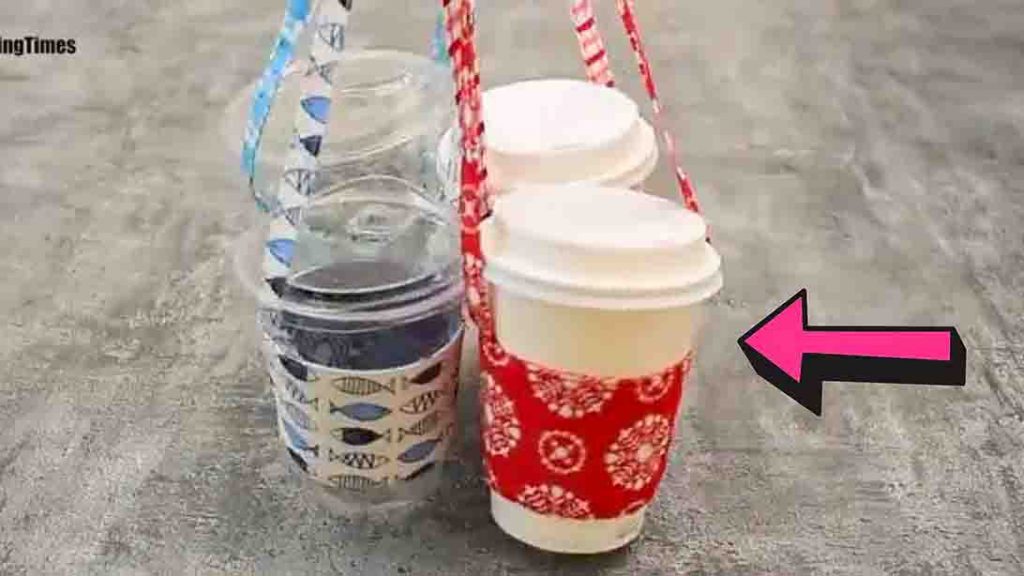 DIY Coffee Sleeve Holder Tutorial