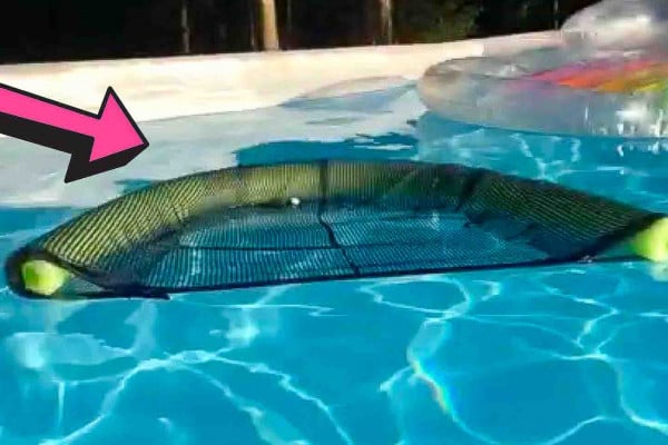 DIY Pool Noodle Mesh Sling Seat Tutorial
