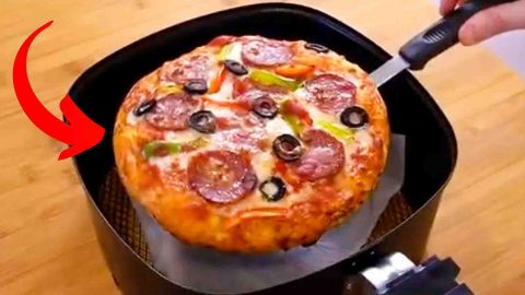 Easy Air Fryer Pizza Recipe | DIY Joy Projects and Crafts Ideas