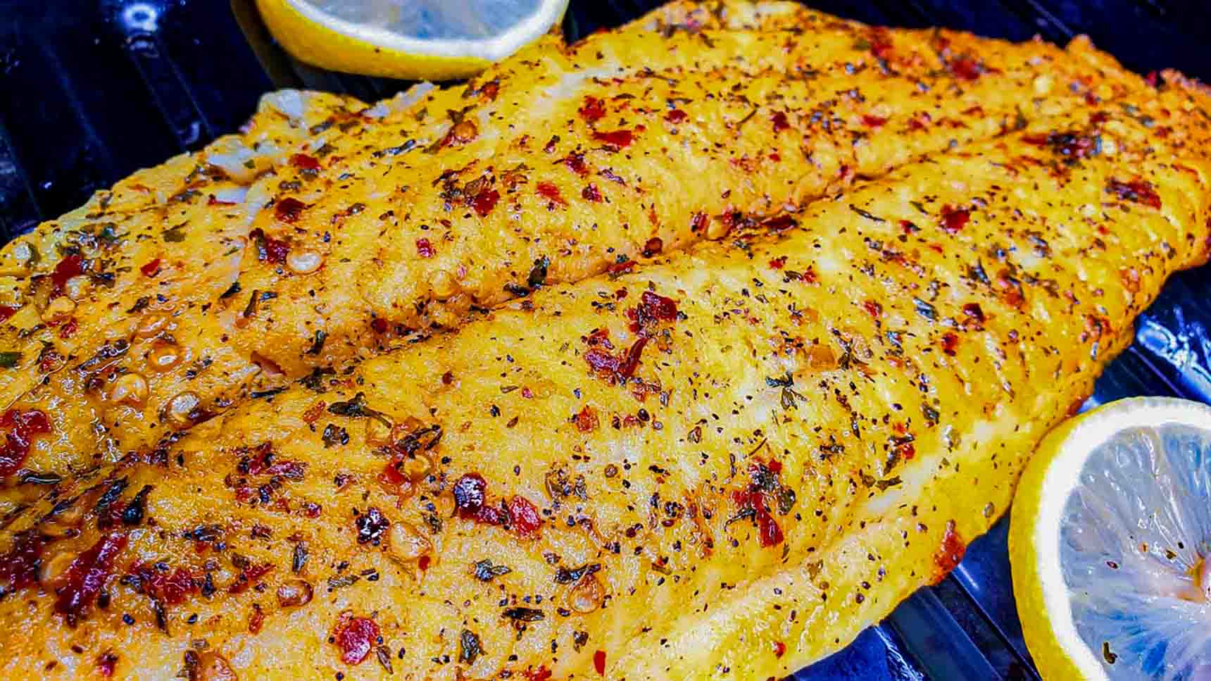 Recept na pečené ryby s citrónovou paprikou