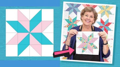 Lemon Star Quilt with Jenny Doan | DIY Joy Projects and Crafts Ideas