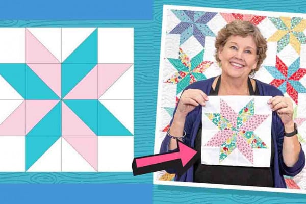 Lemon Star Quilt with Jenny Doan