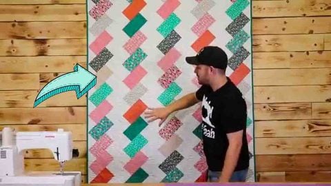 Simple Side Step Quilt Tutorial | DIY Joy Projects and Crafts Ideas
