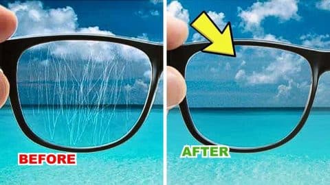 Best Way to Remove Scratches from Eyeglasses and Sunglasses | DIY Joy Projects and Crafts Ideas