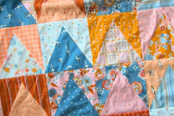 Bohemian Peak Layer Cake Quilt Pattern (Zero Waste)