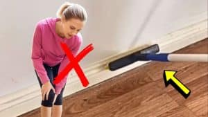 Clean Baseboards Without Bending All The Way Down
