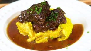 Easy Beef Short Ribs with Curry Mashed Potatoes Recipe