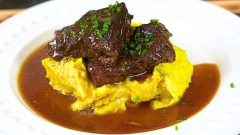 Easy Beef Short Ribs with Curry Mashed Potatoes Recipe | DIY Joy Projects and Crafts Ideas