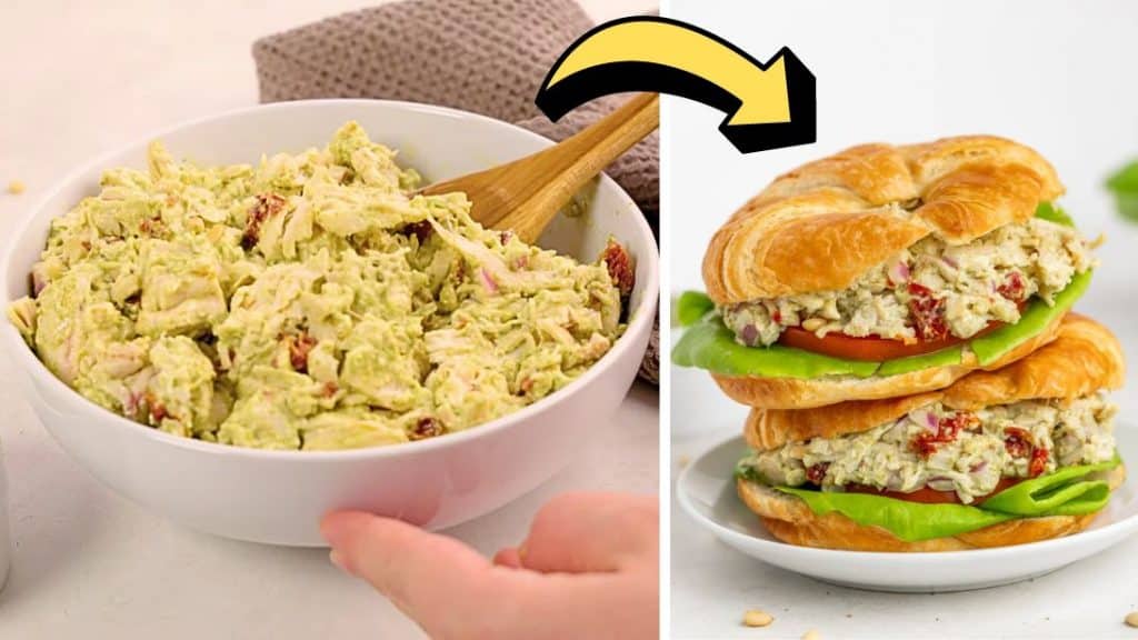 Easy-to-Make Delicious Pesto Chicken Salad