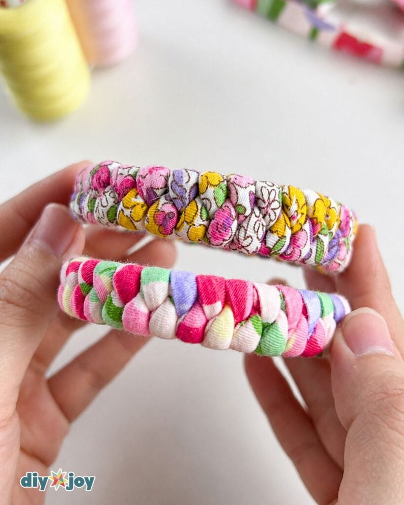 Fabric bracelet tutorial