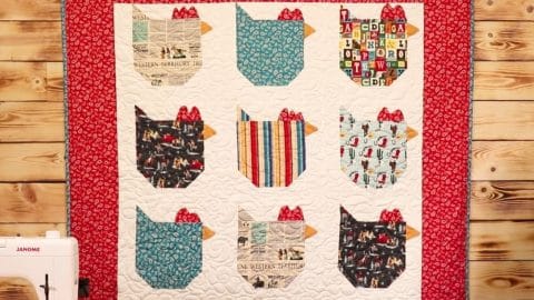 Funky Chicken Quilt Pattern | DIY Joy Projects and Crafts Ideas