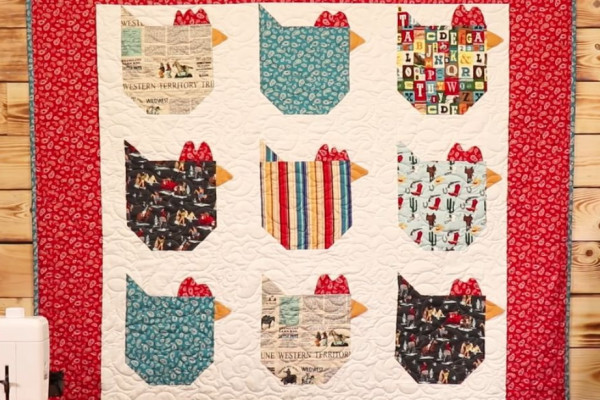 Funky Chicken Quilt Pattern