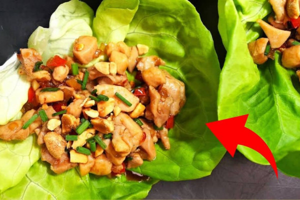 Homemade Chicken Lettuce Wraps
