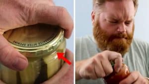 How to Easily Open A Stubborn Jar Lid