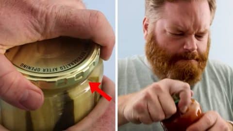 How to Easily Open A Stubborn Jar Lid | DIY Joy Projects and Crafts Ideas