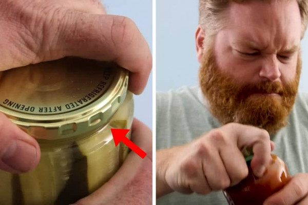 How to Easily Open A Stubborn Jar Lid 