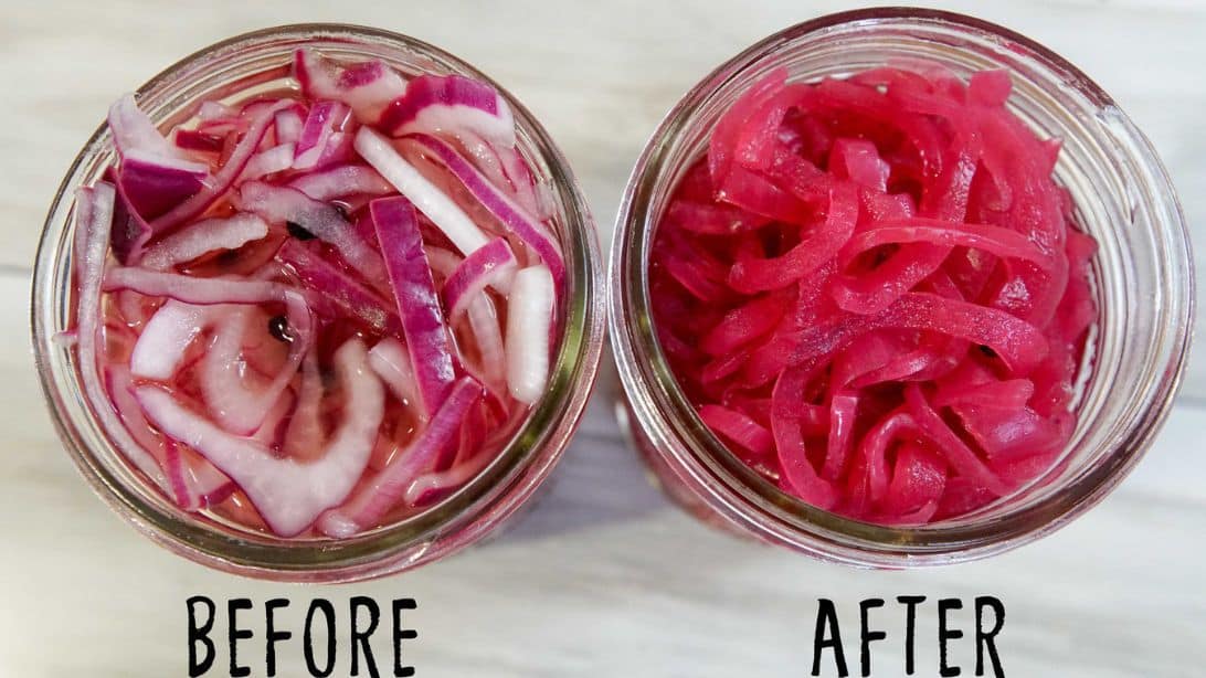 How to Make Homemade Pickled Red Onions | DIY Joy Projects and Crafts Ideas