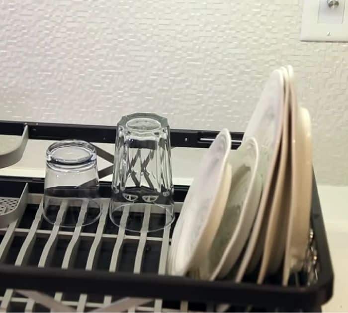 This Innovative Dish Rack Makes Doing Dishes Less of a Chore