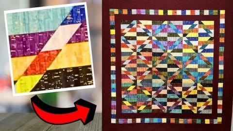 How to Make a Prism Party Quilt | DIY Joy Projects and Crafts Ideas