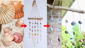 How to Make a Seashell Windchime or Wall Hanging